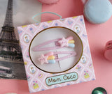 Mon Coco -  Rainbow Star Hair clips