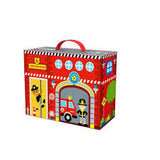 Tooky Toys | Wooden Travel Fire Station