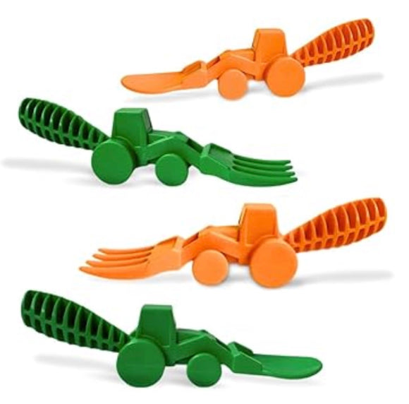 Constructive Eating     Tractor Cutlery