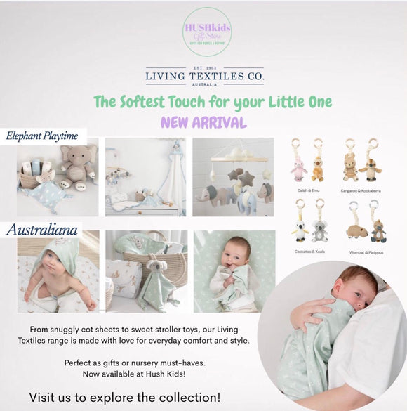Australiana.  Baby Gifts. #Living Textiles