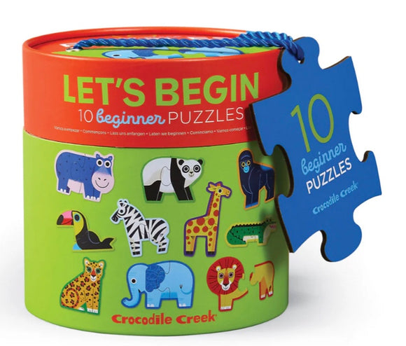 Crocodile Creek 2 piece Puzzle.  2yr+