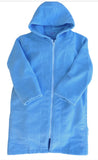 Back Beach Co -Micro Fibre Zip up Towelling Robe /