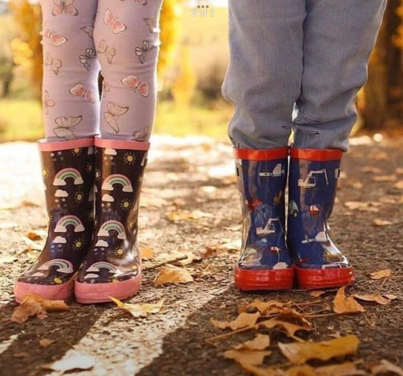Gumboots.     Rainbow