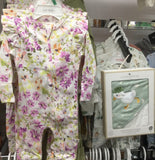 Snuggle Honey.   Frill Romper Organic Convertable