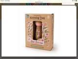 Knitting Doll - French knitting.  -  Australian flora.  5years+