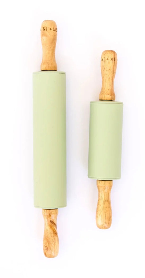 Mini+Me Rolling Pin Duo - Pistachio