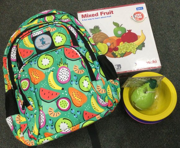 Frog and Molly Summer Fruits BackPack