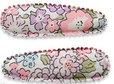 JosieJoans  Liberty London print (Little hair clips ) 4.5cm