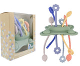 Silicone Pop  and Pull  sensory Teether