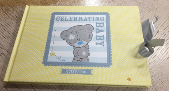 Baby Shower - Christening  -Celebrating Baby Guest Book