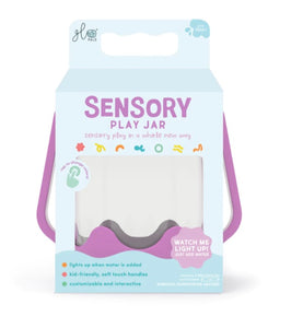 GloPal - Sensory play Jar / Jellystone - Light-Up Cubes