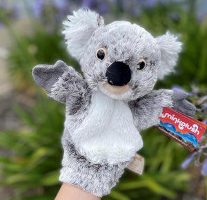 Aussie Koala hand puppet - Minkplush