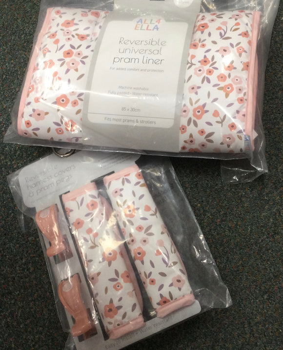 All 4 Ella.      Recersible Pram Liner