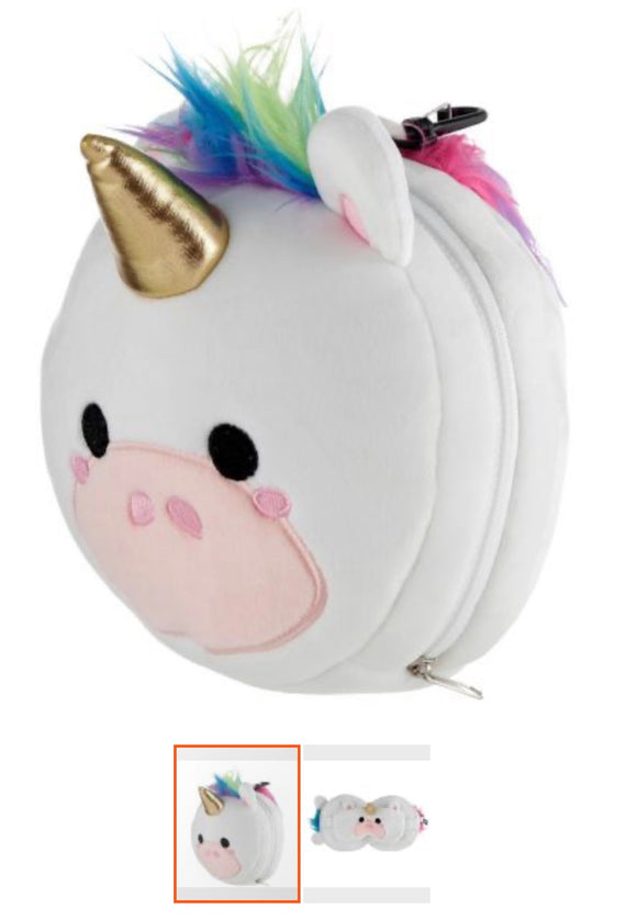 Relax Eazzz Unicorn Travel Pillow and eye mask