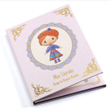 Djeco - Miss Lilyruby.  Removable Sticker Book