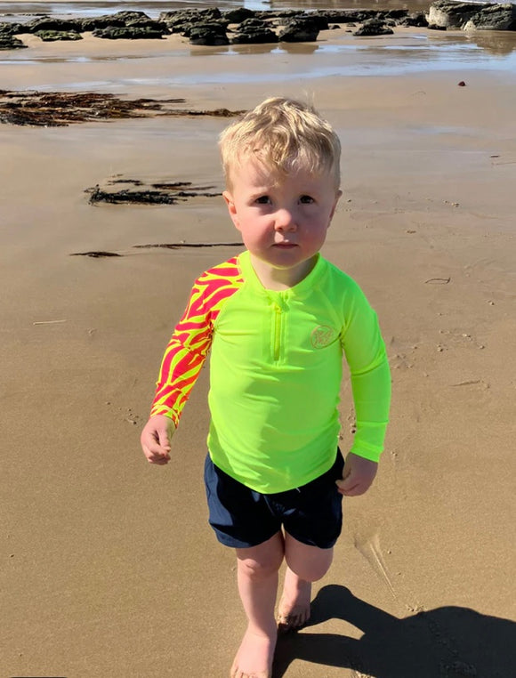 Sea Me -  Long Sleeve Rash top. Size 0- 16