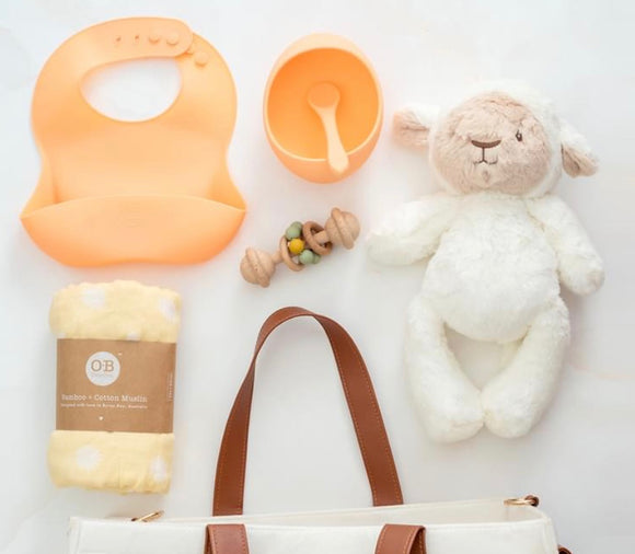 New Baby Gift Idea/ gift selection. Gift bundle