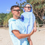 Splosh - Hooded Beach Towel Kids - Blue