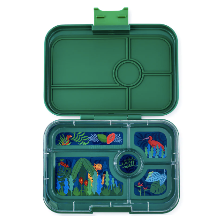 Yumbox - Tapas 5 Compartment Lunchbox - Green