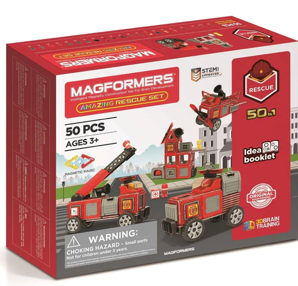 Magformers - Amazing Rescue Fire Set