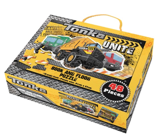 Tonka - Book and Floor Puzzle 3+