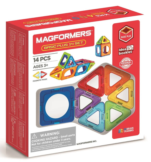 Magformers - 14pc. Basic Plus. (3+)