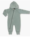 Sapling 100% Organic Hooded zipsuit