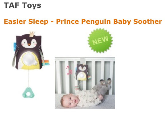 TAF Toys.  Penguin Baby soother