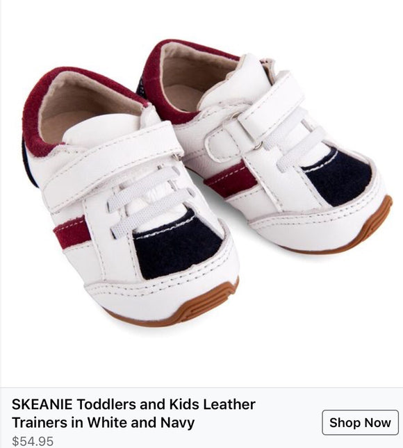 Skeanie  Toddler leather shoes