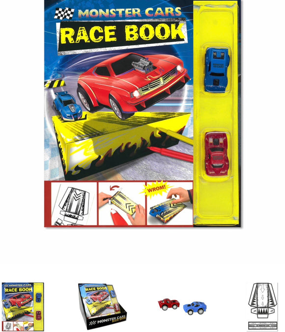 Monster Cars Race Book