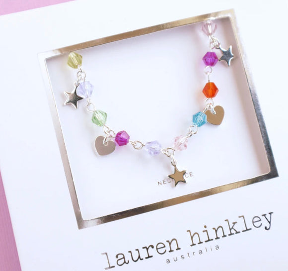 Lauren Hinkley - Starry hearts Necklace