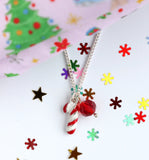 Candy Cane Christmas necklace *Lauren Hinkley’