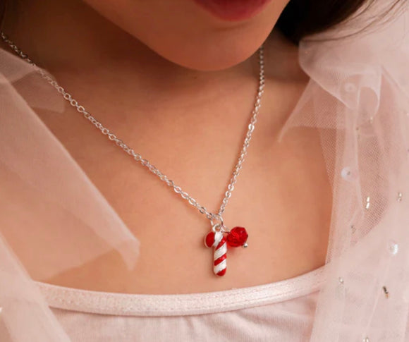 Candy Cane Christmas necklace *Lauren Hinkley’