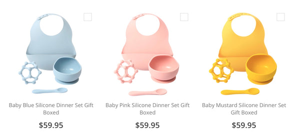 Splosh - Baby silicone Dinner Set