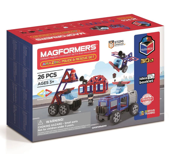Magformers - Police and Rescue 26pc
