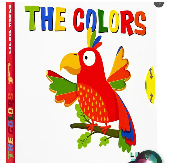 LilBigWorld books. - Interactive Slide and See Books *The Colors