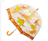 Bugzz Clear PVC Birdcage Umbrellas - Shark- Dinosaur -Princesses - Ladybug