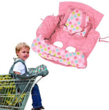 Playette Shopping Trolley & High Chair Cover - Pink Dots